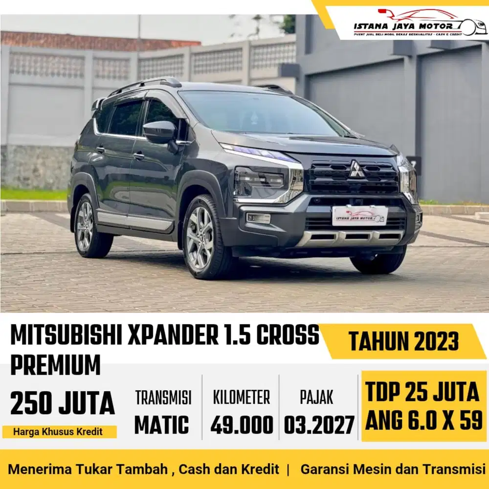 Mitsubishi Xpander Cross Premium AT th 2023 #istana jaya motor