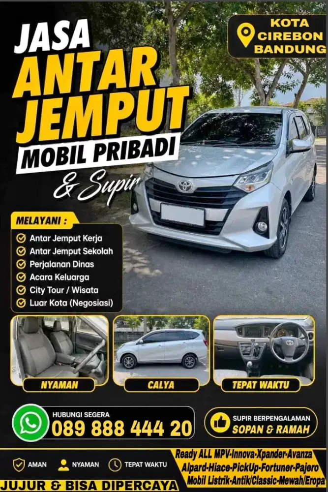 Antar Jemput Nyupir Driver Supir Offline Online Dalam Luar Kota Kurir
