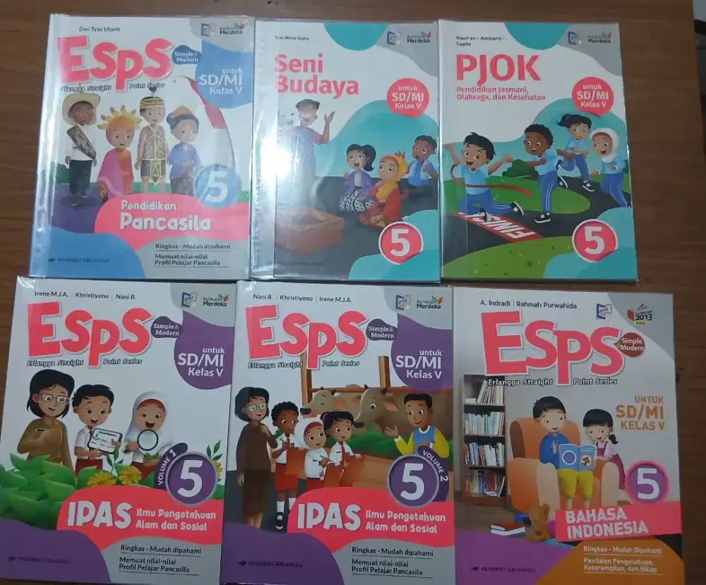 Buku ESPS kelas 5 SD. Seperti baru
