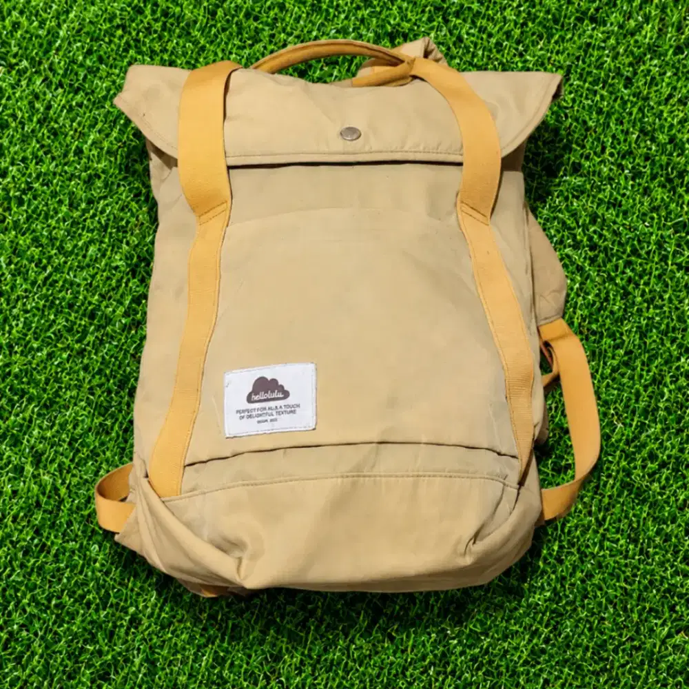 Tas Ransel Backpack Hellolulu Nylon Seken