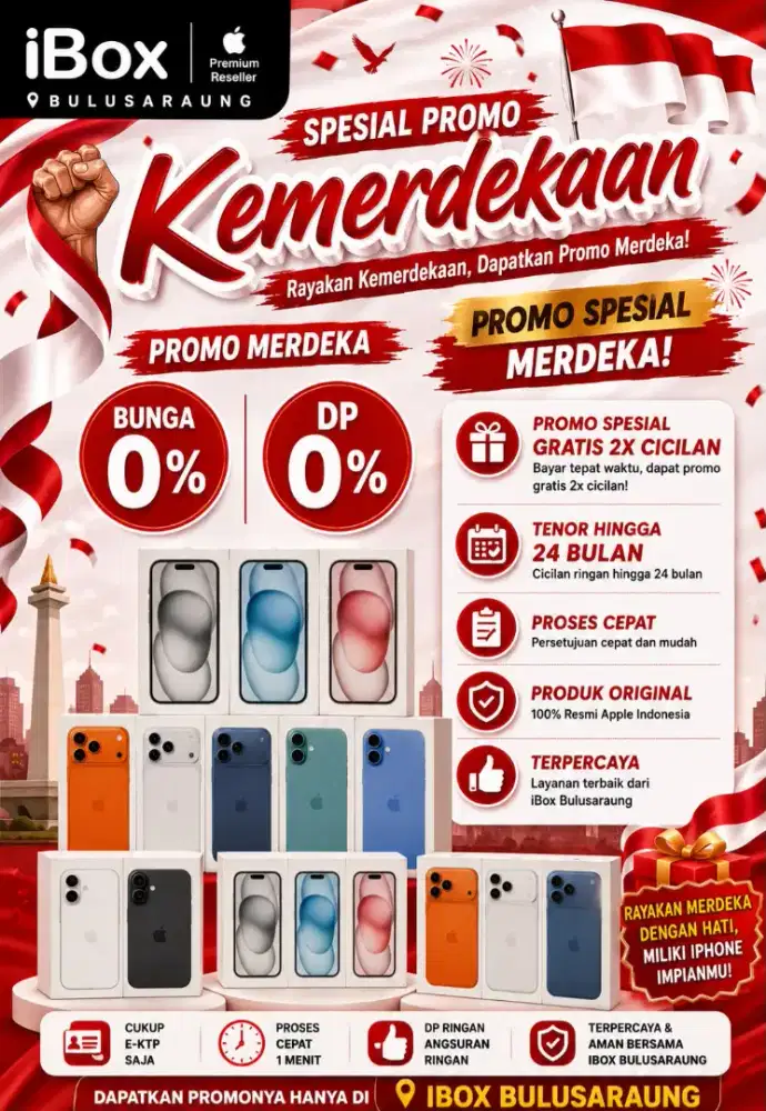 iPhone garansi resmi makasaar