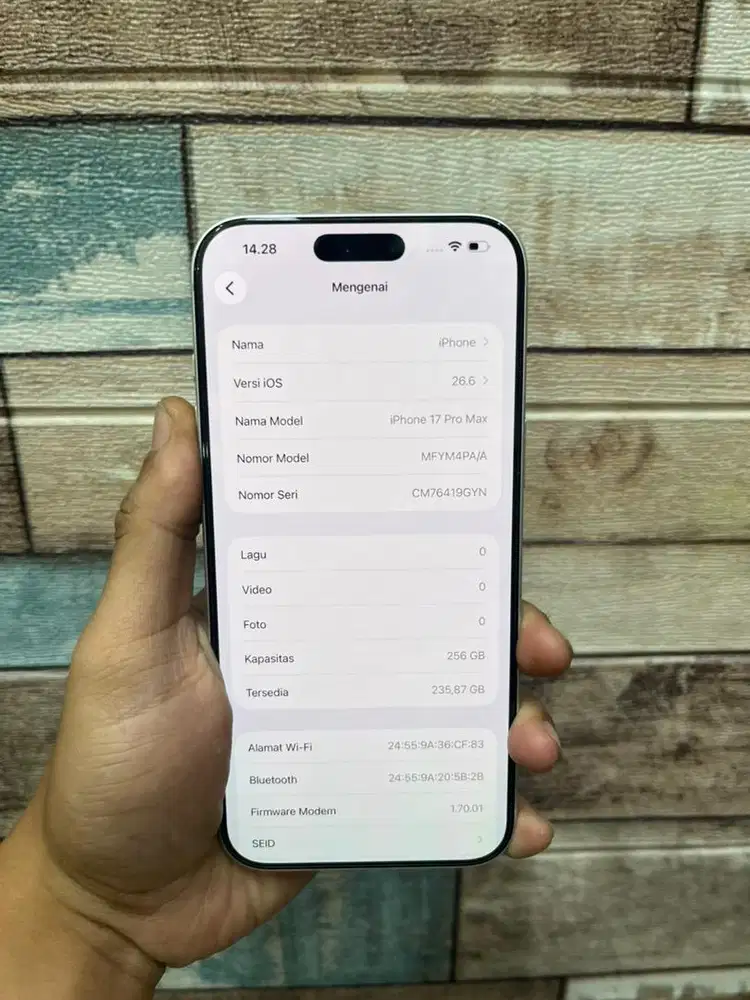 IPHONE 17 PRO MAX 256gb IBOX MURAH ISTIMEWA