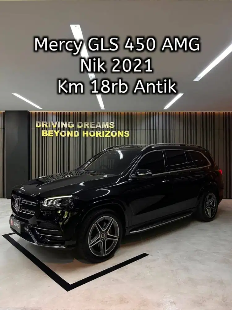 Mercedes Benz GLS 450 GLS450 AMG 2021 Hitam Mercy Km18rb B2718RFO