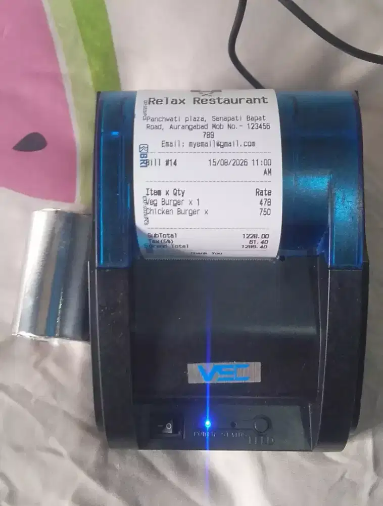 Printer Thermal Bluetooth