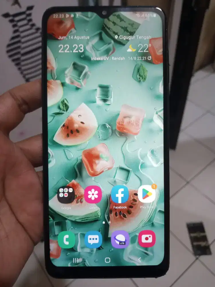 Samsung galaxy A02 4G 3/32 layar 6.5 inchi