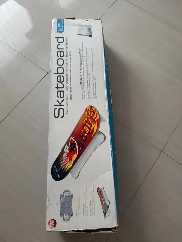 Wii Balance Board skateboard attachment/deck mount original