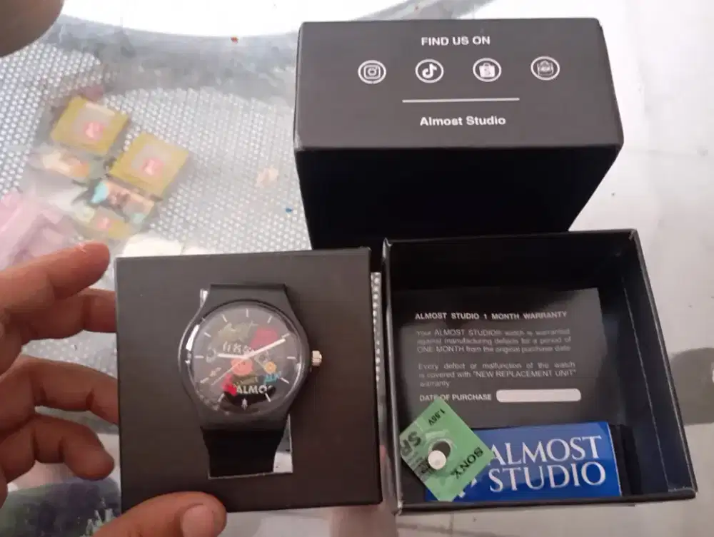 JAM TANGAN BRAND ALMOST STUDIO