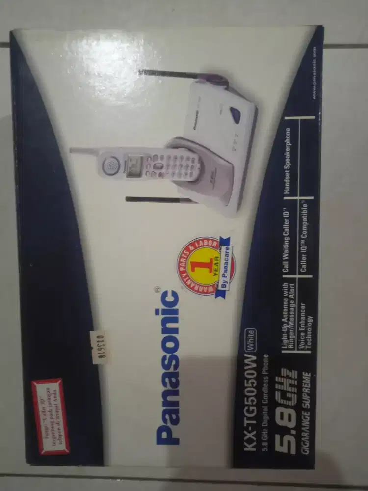 Telepon rumah Panasonic wearless