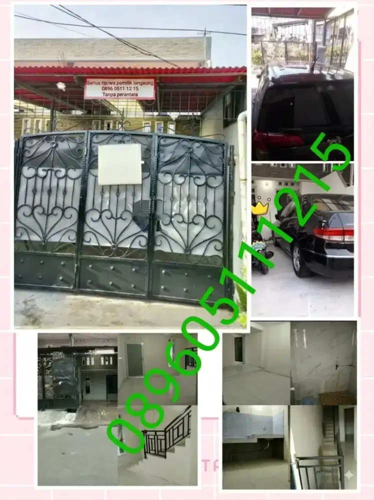 Di sewa rumah Cengkareng,Jakbar.3lt carprt.Rp17,5jt/6bl.Tdk banjir.TP