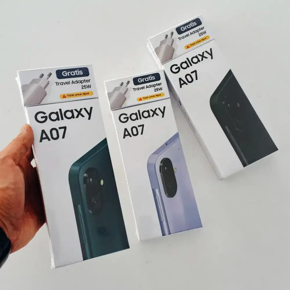 Harga Promo SAMSUNG A07 [ 4/128 GB || 4/64 GB ] Original Garansi Resmi