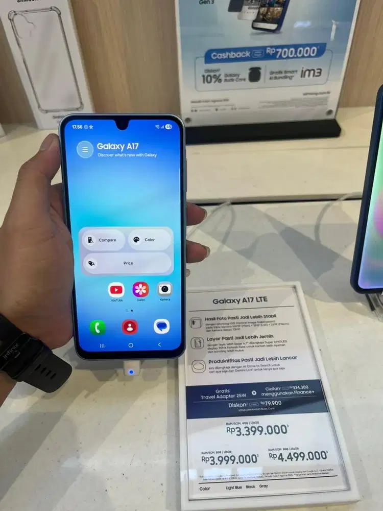 SAMSUNG GALAXY A17 LTE RAM 8/128
