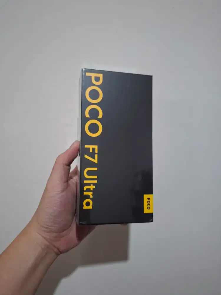 (BARU) Poco F7 Ultra 5G 12/256, SEGEL Garansi Resmi, Bisa COD