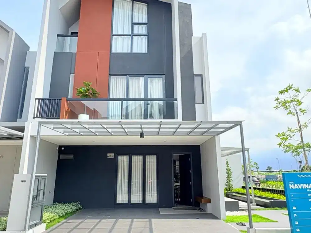 Rumah Baru 3 Lantai Full Smart Home di Perbatasan Jakarta Timur, Strategis 5 Menit ke Tol dan Stasiun Bekasi - FREE PPN & Bebas Biaya