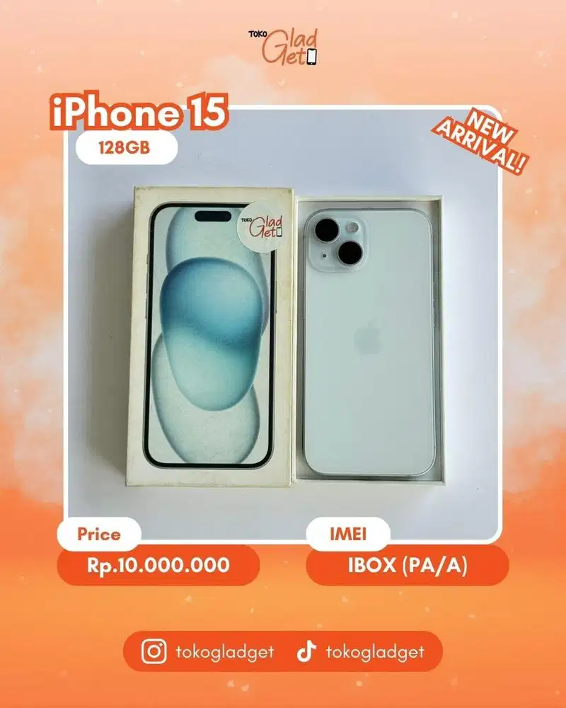 iPhone 15 Basic 128 Gb ex IBOX
