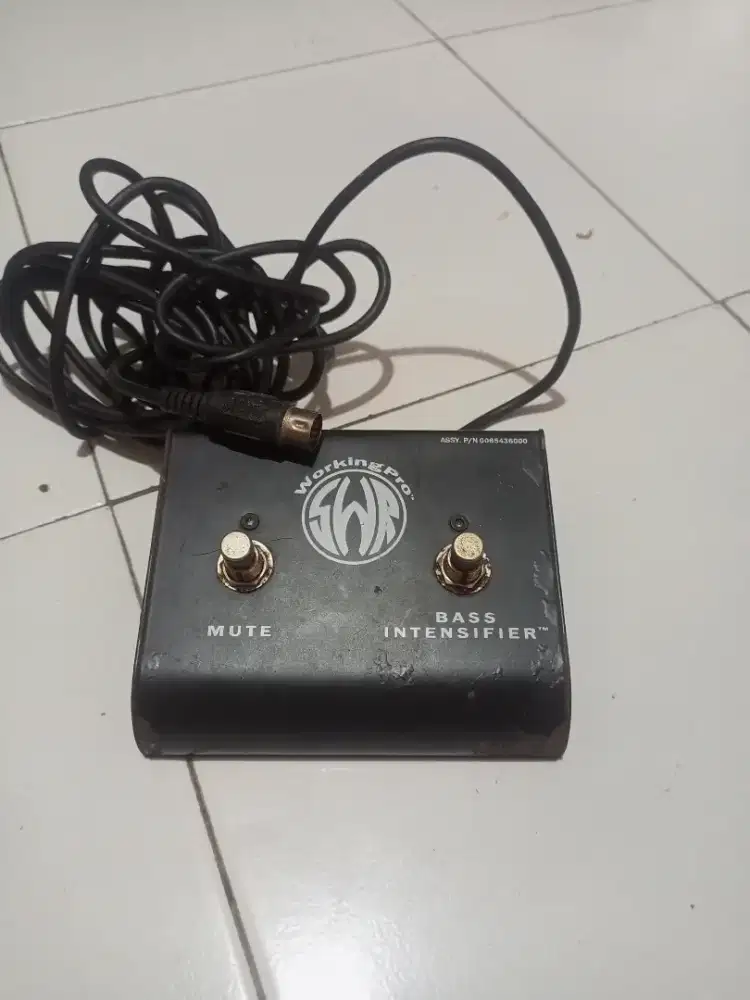 Workingpro pedal switch ampli bass