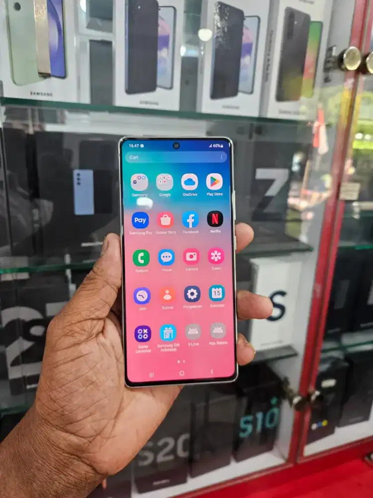Samsung S10 lite ram 8/128 mlus