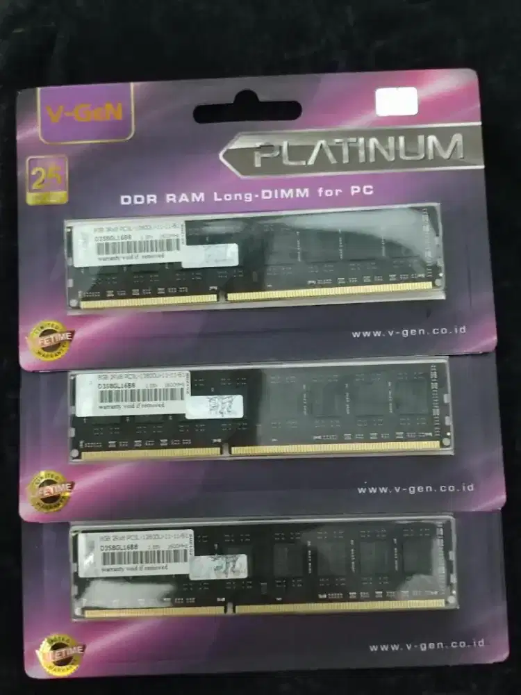 Memory PC baru, klaim garansi