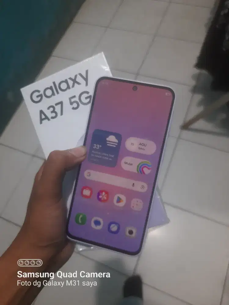 Samsung a37 5G baru buka segel aja