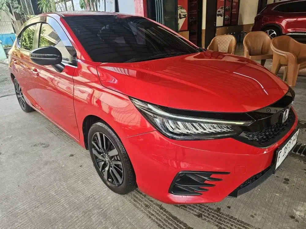 Honda All New City Hatchback RS CVT 2022 Merah metalik