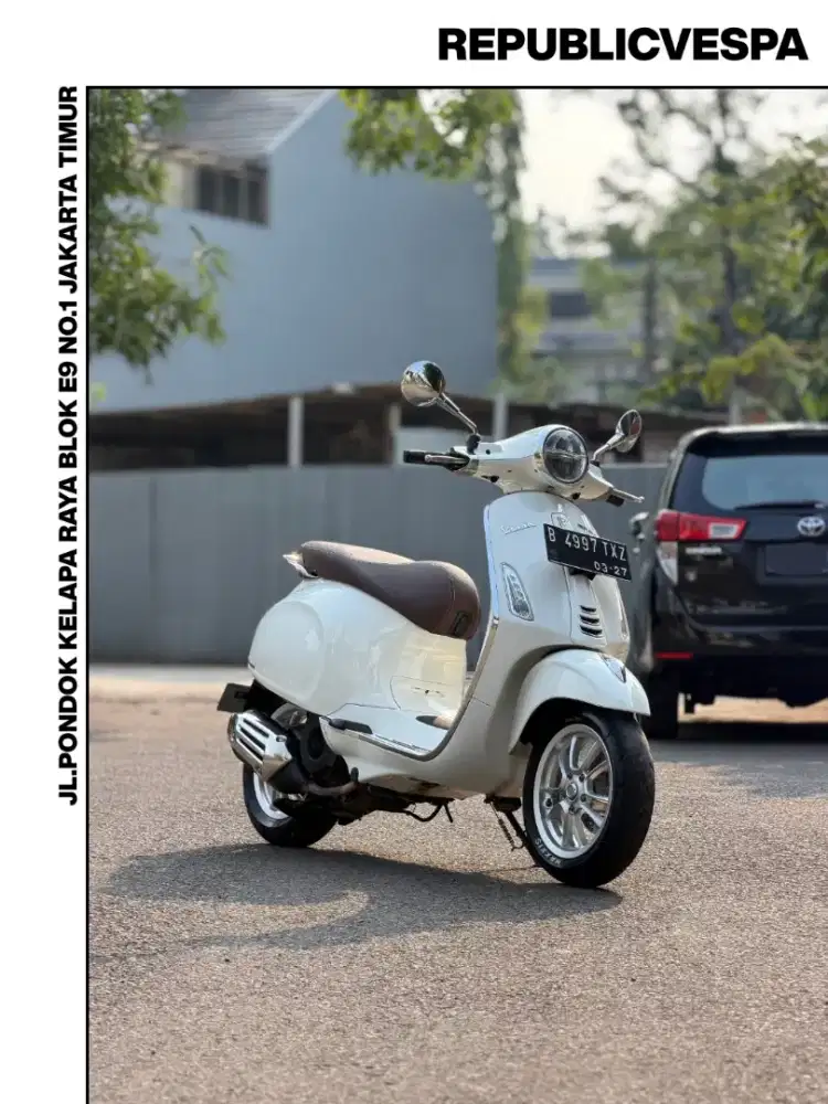 DIJUAL VESPA PRIMAVERA 150 IGET ABS LED TH 2021 PERCECT CONDITION