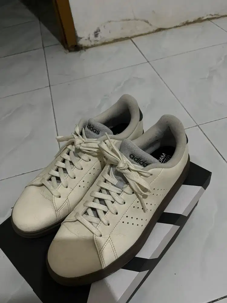 adidas Advantage 2.0 Sepatu Kasual Putih Original
