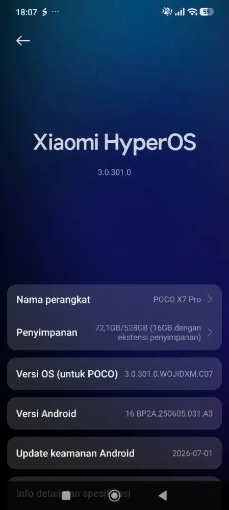 poco x7 pro 5g minus