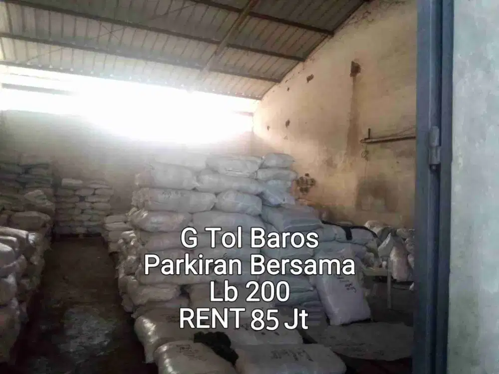 Gudang Industri Tol Baros