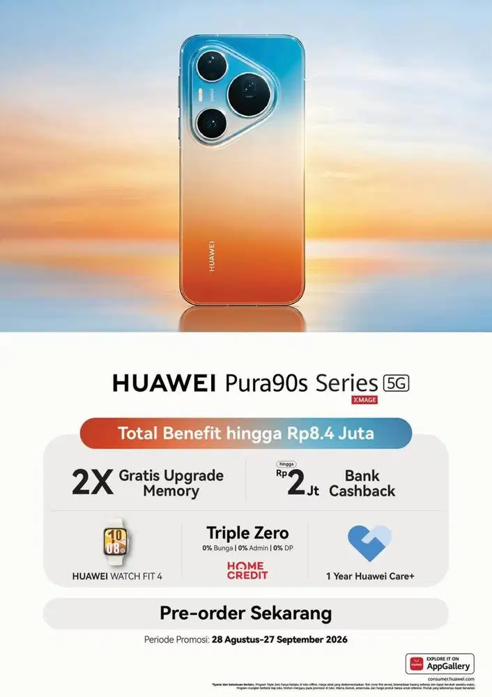 PREORDER HUAWEI PURA 90s