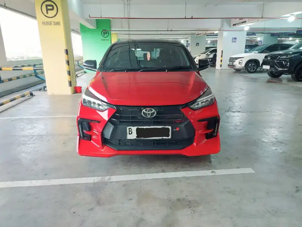 KM 2 RB! TOYOTA AGYA GR SPORT 1.2 AUTOMATIC 2024 TWO TONE NIK 2023
