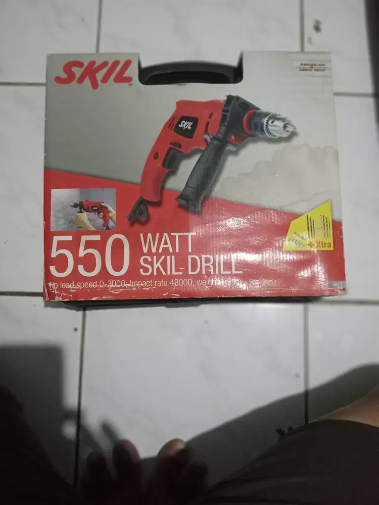 Mesin BOR listrik SKIL produksi BOSCH