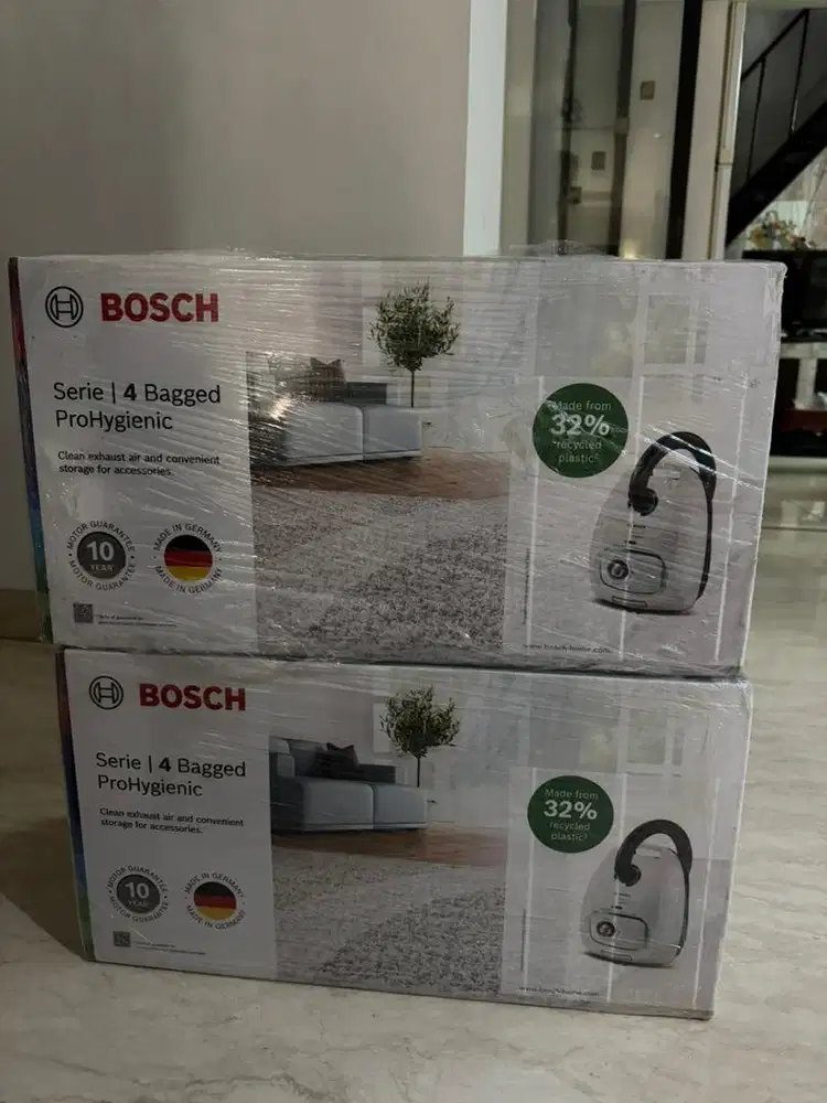 Vacuum Cleaner Bosch Serie 4 Bagged ProHygienic