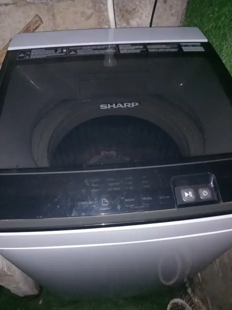 Mesin cuci satu tabung merek sharap
