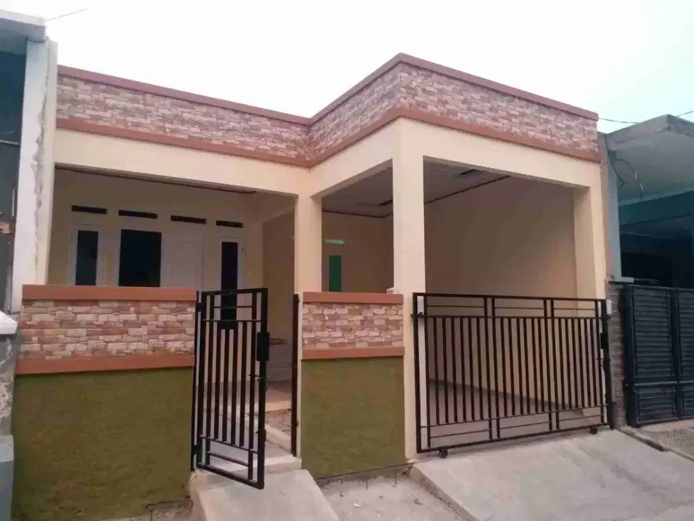rumah siap huni dalam cluster asri di pondok ungu permai bekasi