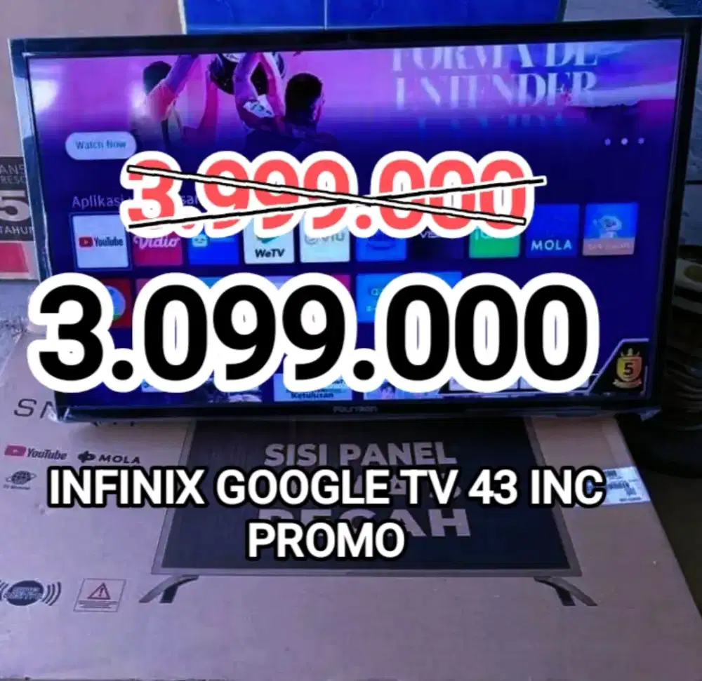 Google TV 43 inc Infinix promo