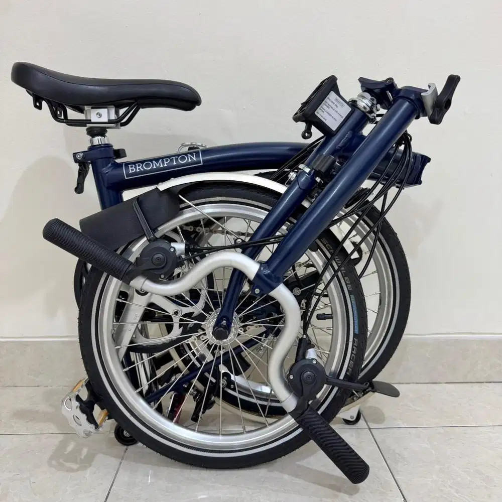 BROMPTON M6L TEMPEST BLUE 2020 - LIKE NEW