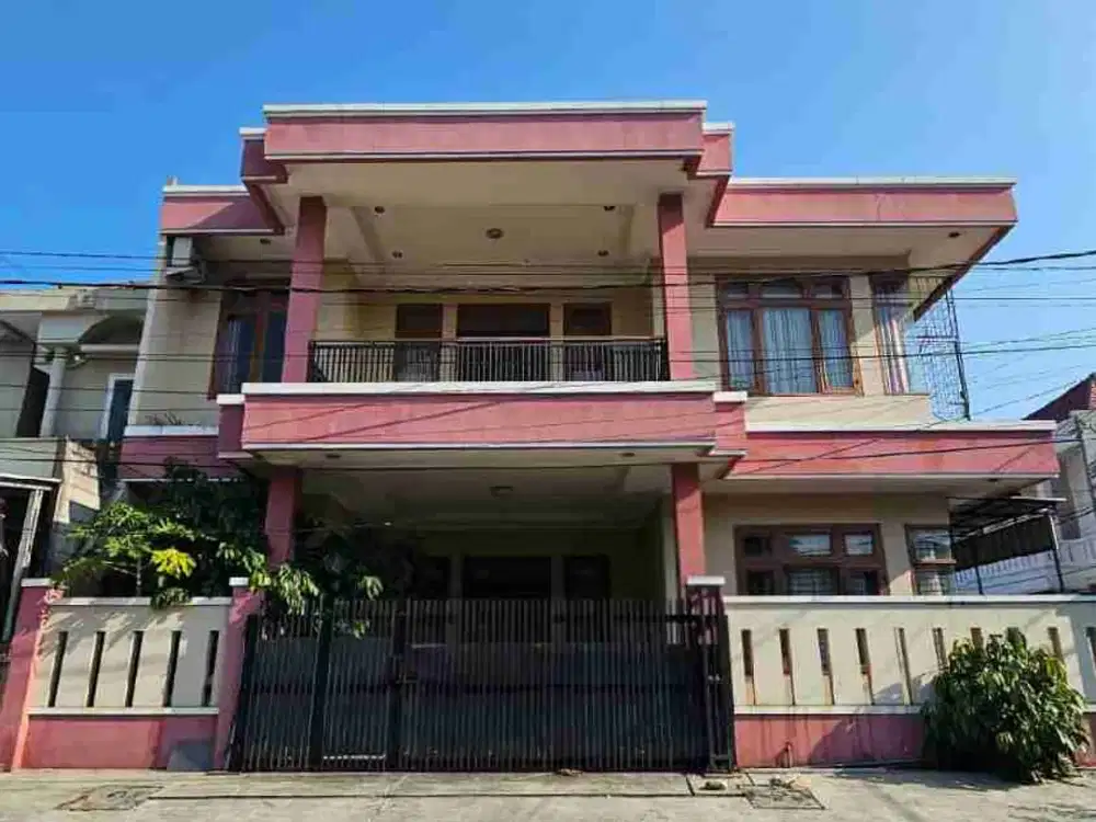 rumah 2 lantai full furnish di taman harapan baru bekasi