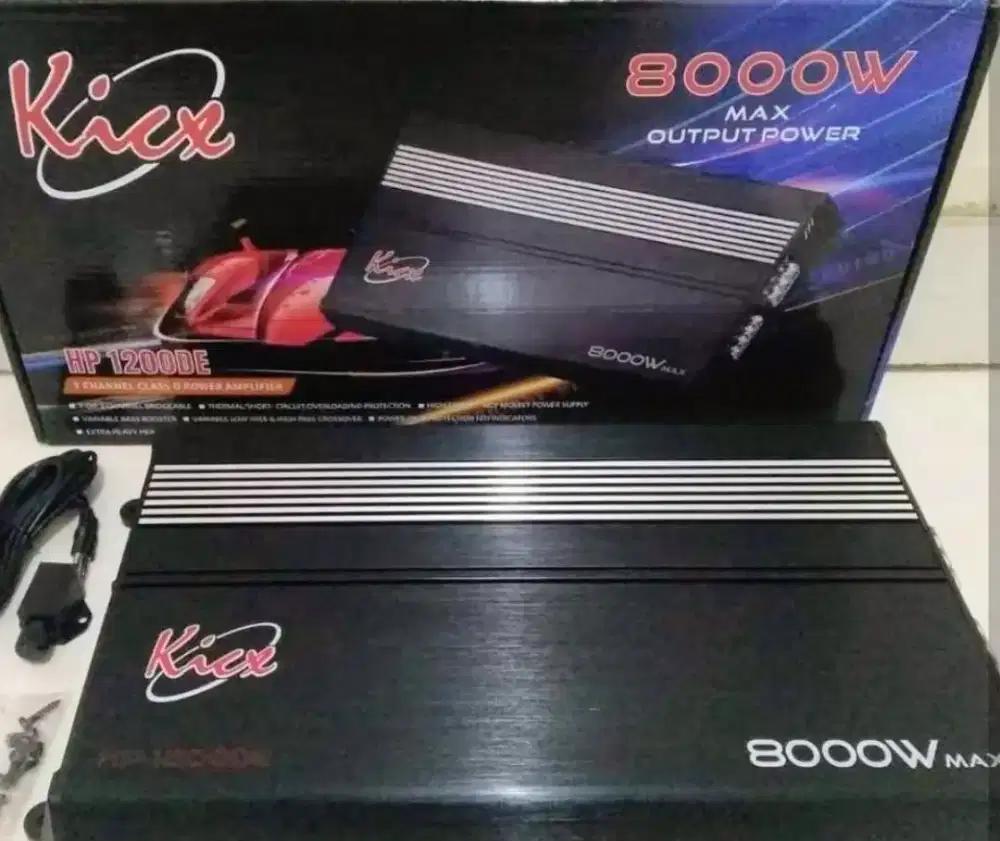 Dijual cepat monoblock kicx