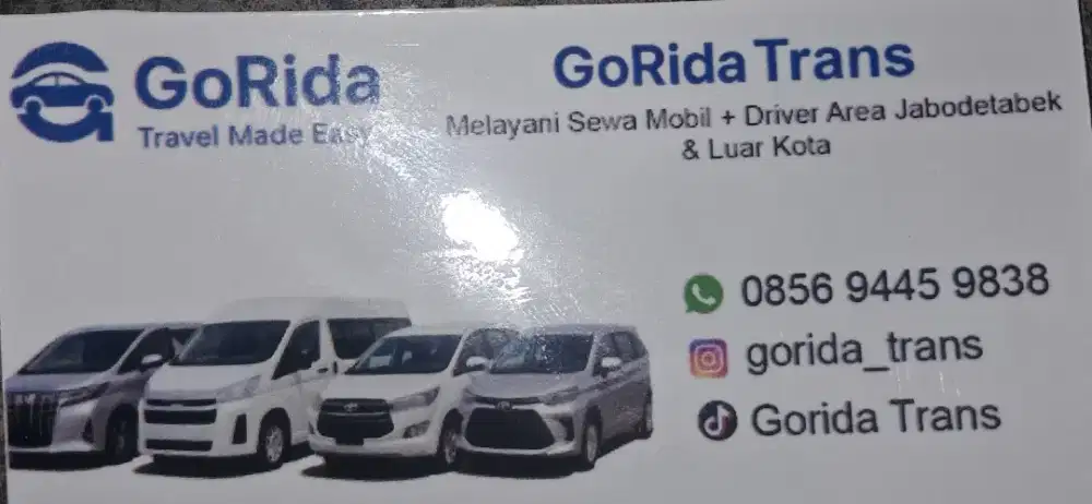 Sewa mobil dengan driver