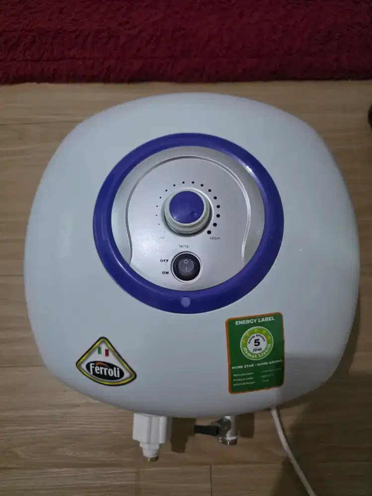 water heater ferroli type bravo 15L second