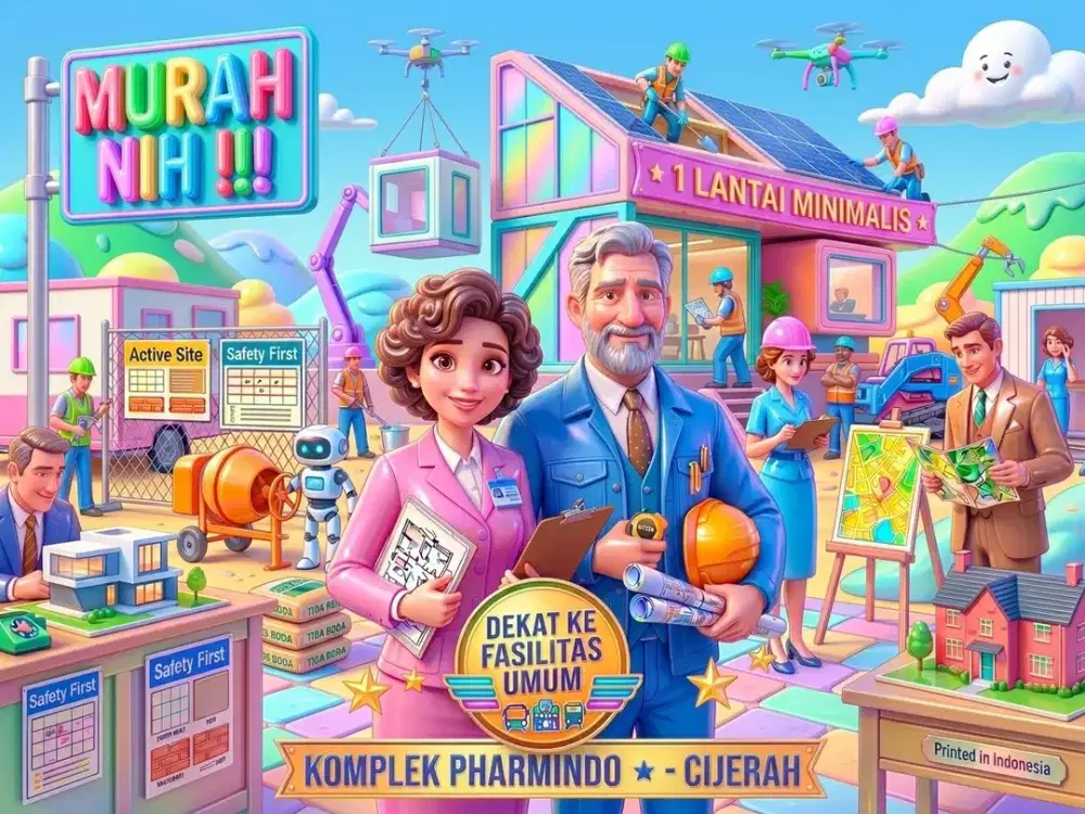 JUAL RUMAH DI PHARMINDO, CIJERAH, MELONG, CIMAHI.