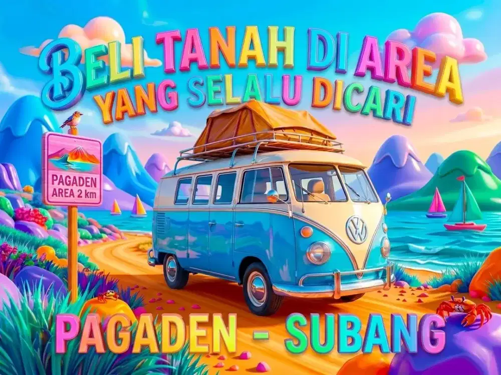 JUAL TANAH DI PAGADEN, SUBANG, JAWA BARAT.
