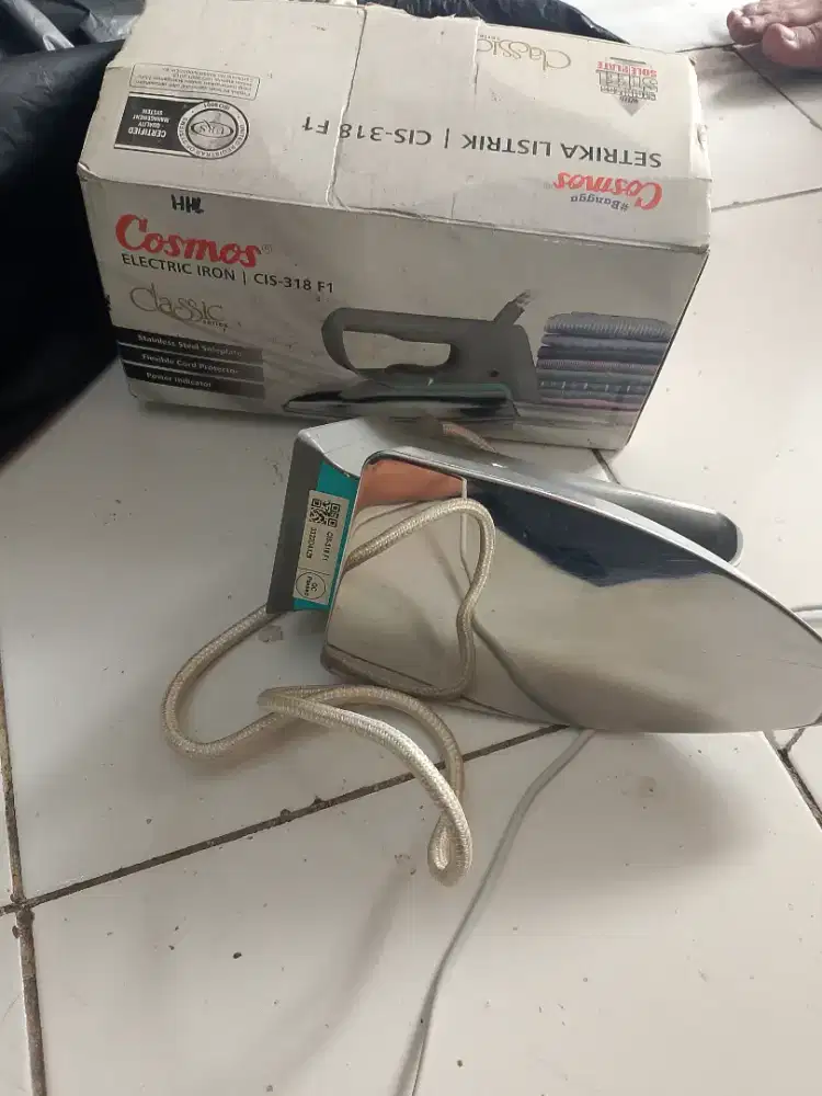 Setrika baru no minus