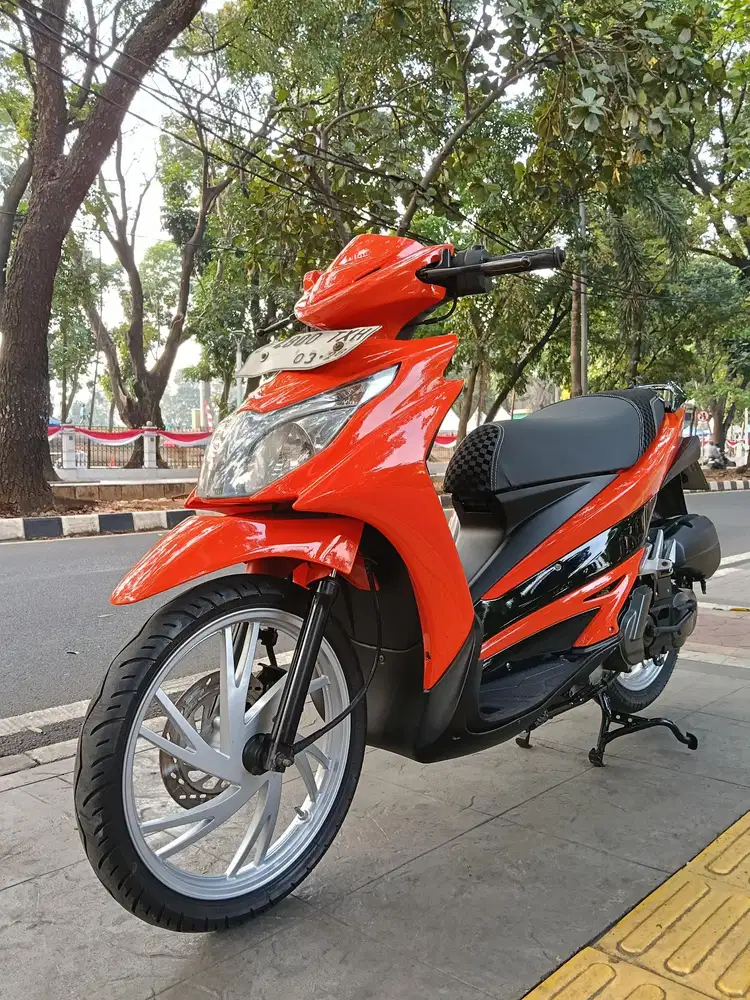 DIJUAL CASH SUZUKI HAYATE 125 THN 2014 PJK IDUP SURAT2 LENGKAP
