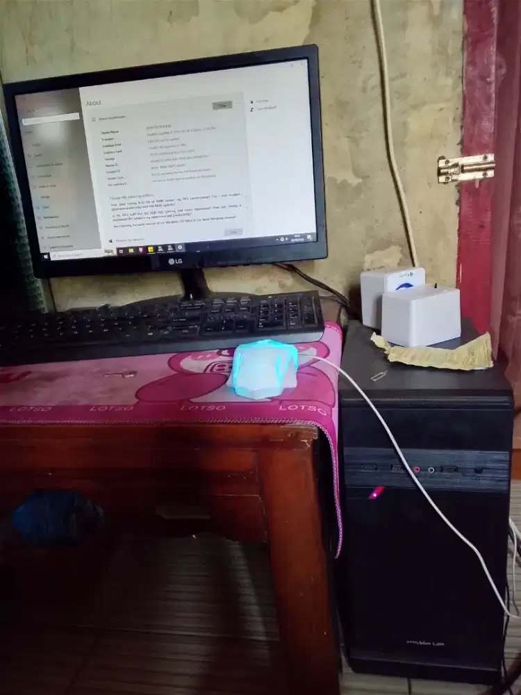 Jual komputer lengkap RAM 8GB SSD 128GB