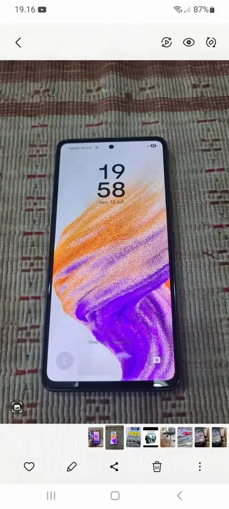Dijual LCD samsung A53