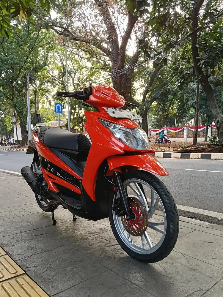 DIJUAL CASH SUZUKI HAYATE 125 THN 2014 PJK IDUP SURAT2 LENGKAP