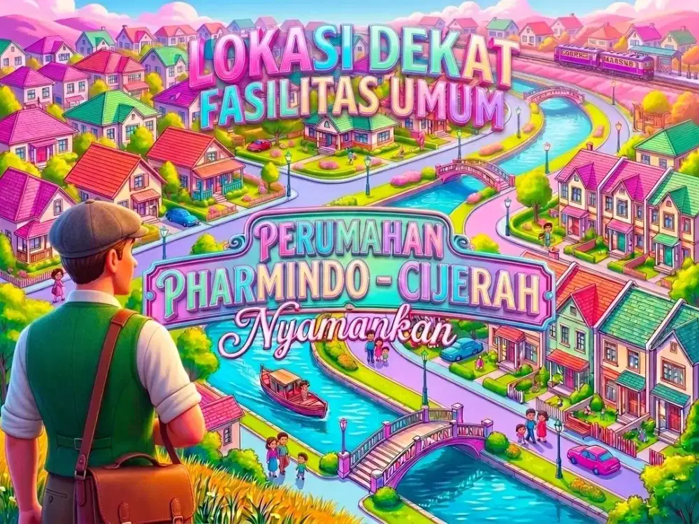 SEWA RUMAH DI KOMPLEK PHARMINDO, CIJERAH, MELONG, CIMAHI SELATAN.