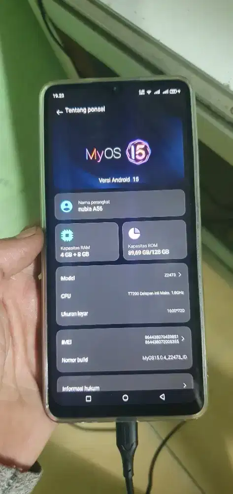 Nubia a56 second like new mulus