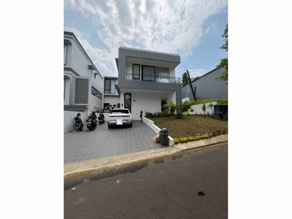 Rumah Mewah SHM Fully Furnished 5KT di Sentul City Harga 5.5 Miliar