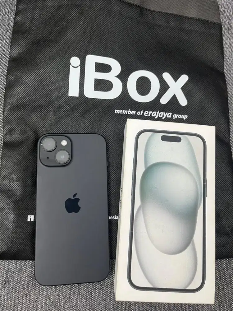 iPhone 15 128gb ex ibox fullset mulus